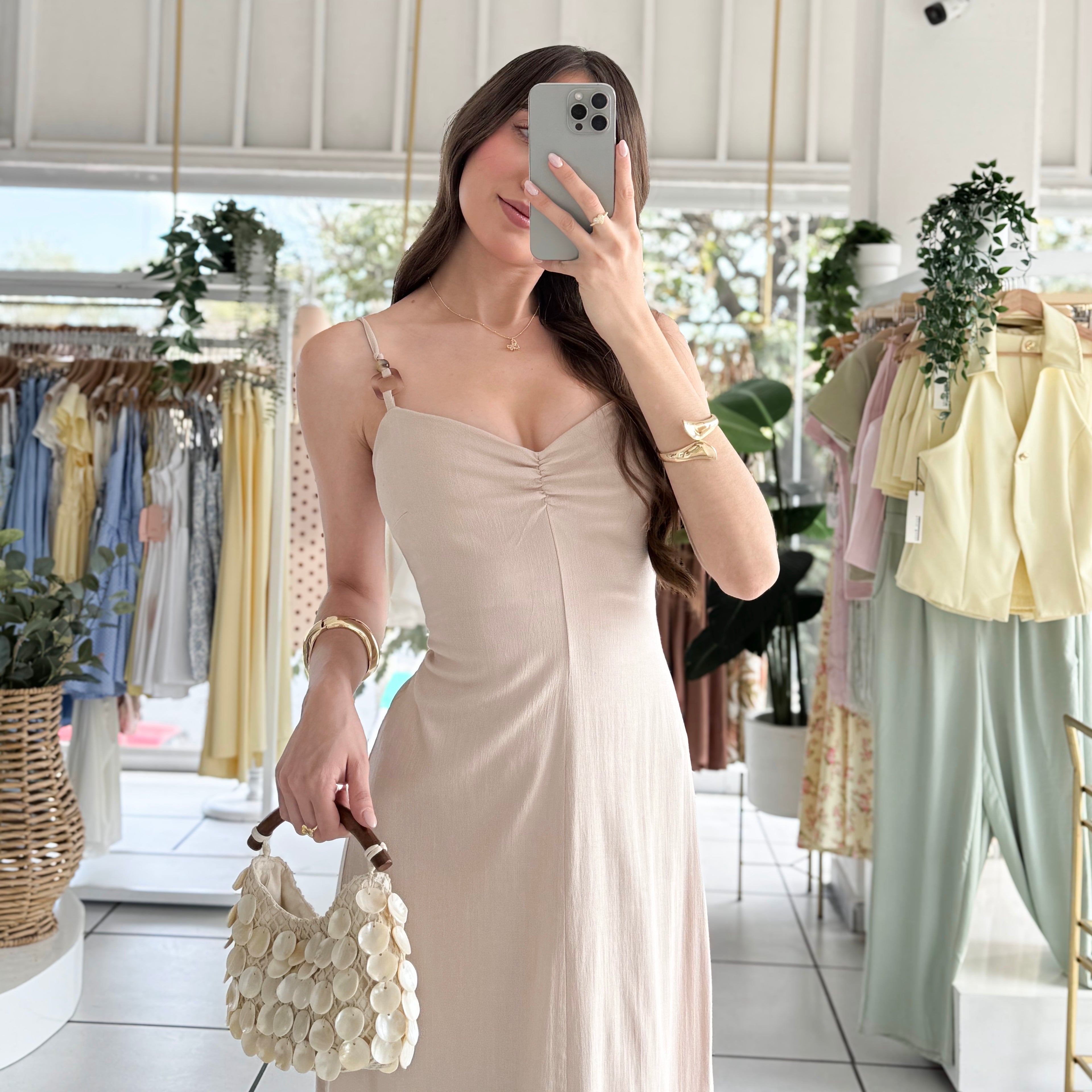 Vestido tirantes hebilla