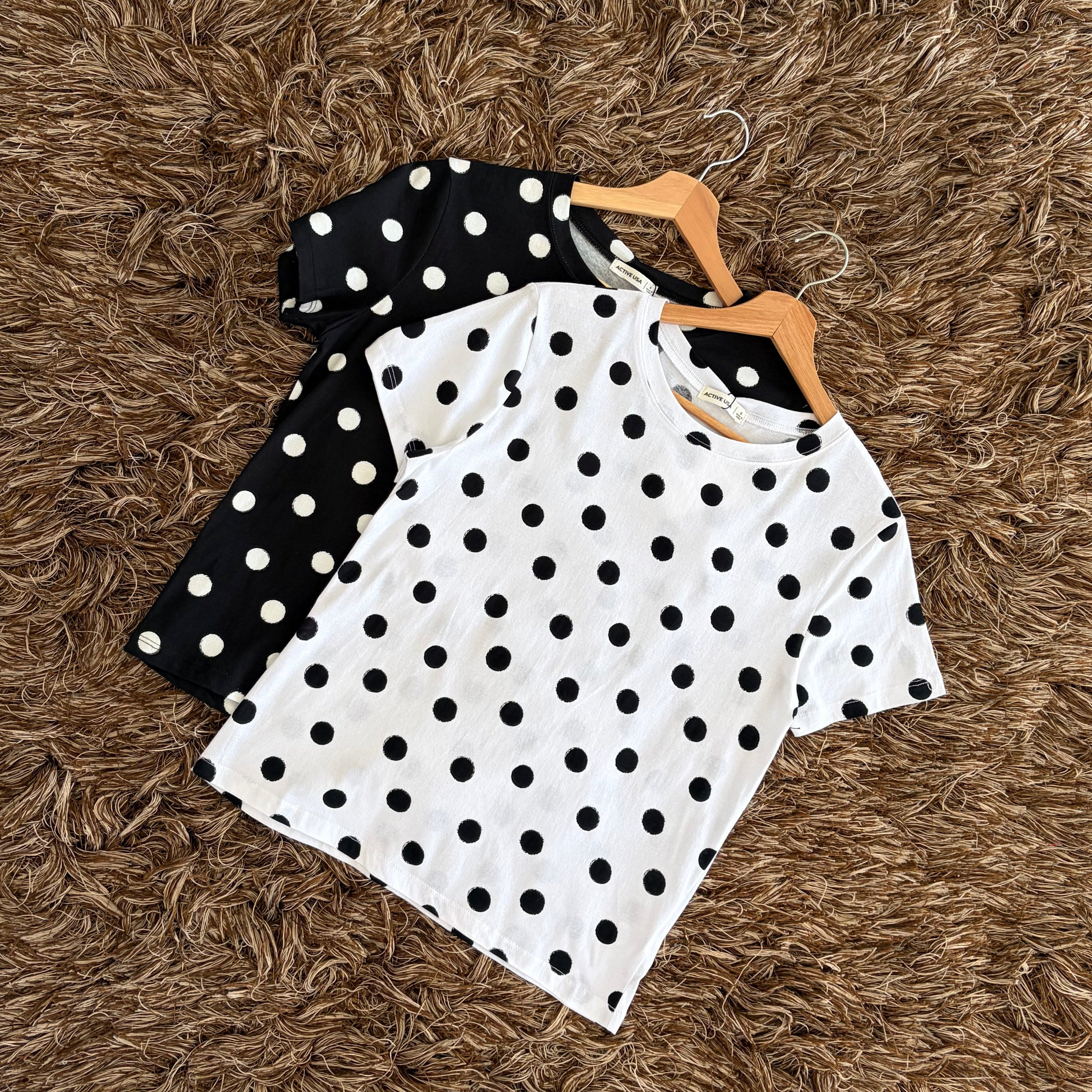 Playera boleada básica