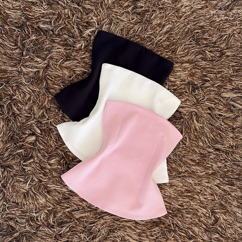 Blusa straple vuelo