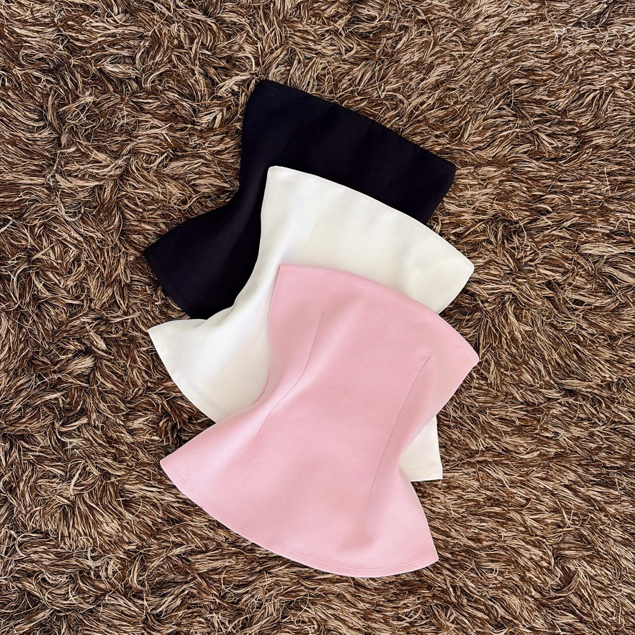 Blusa straple vuelo