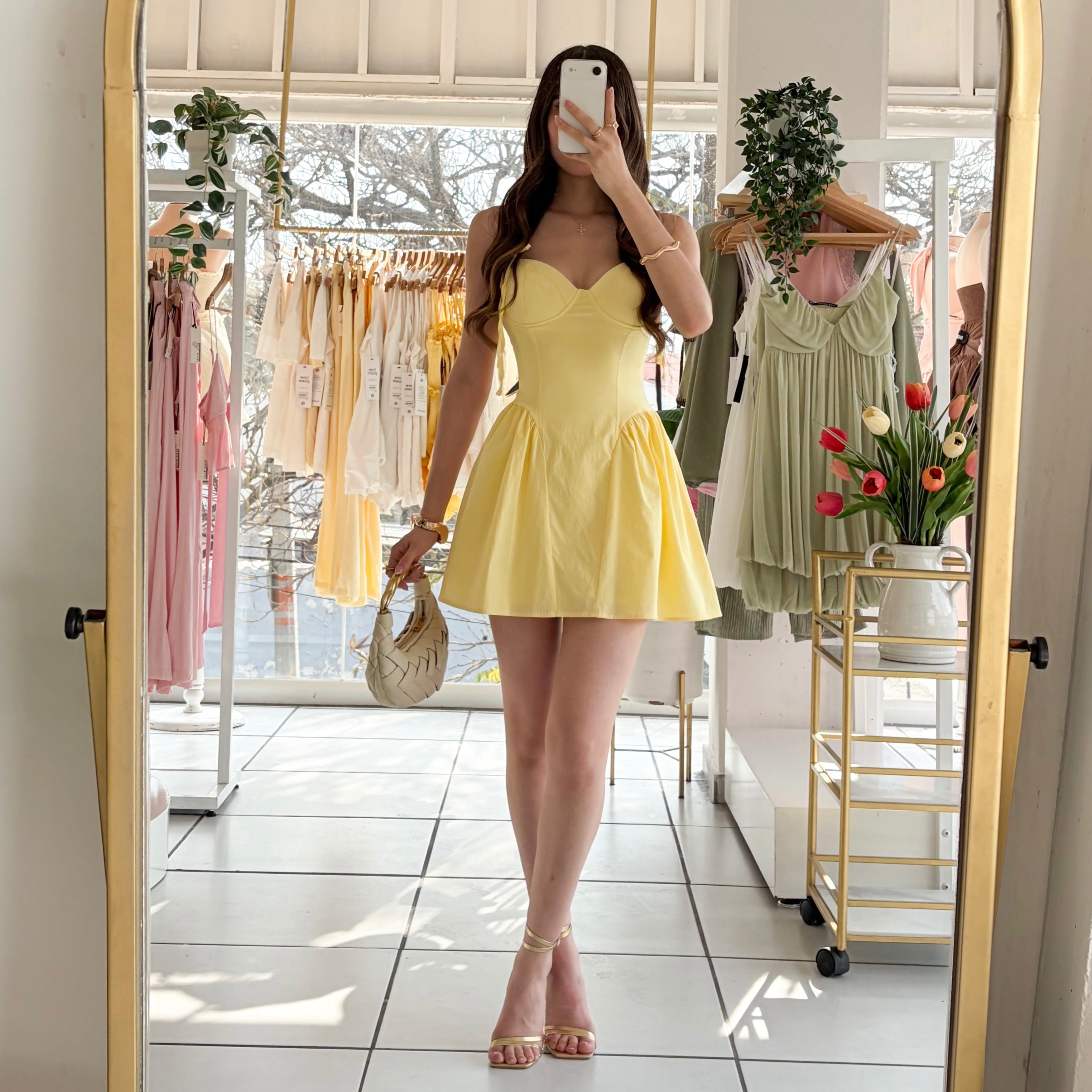 Vestido copas vuelo