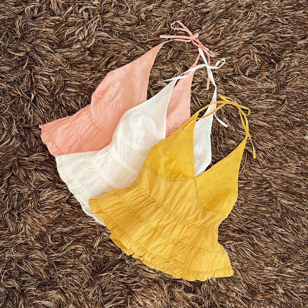 Blusa halter Holanes