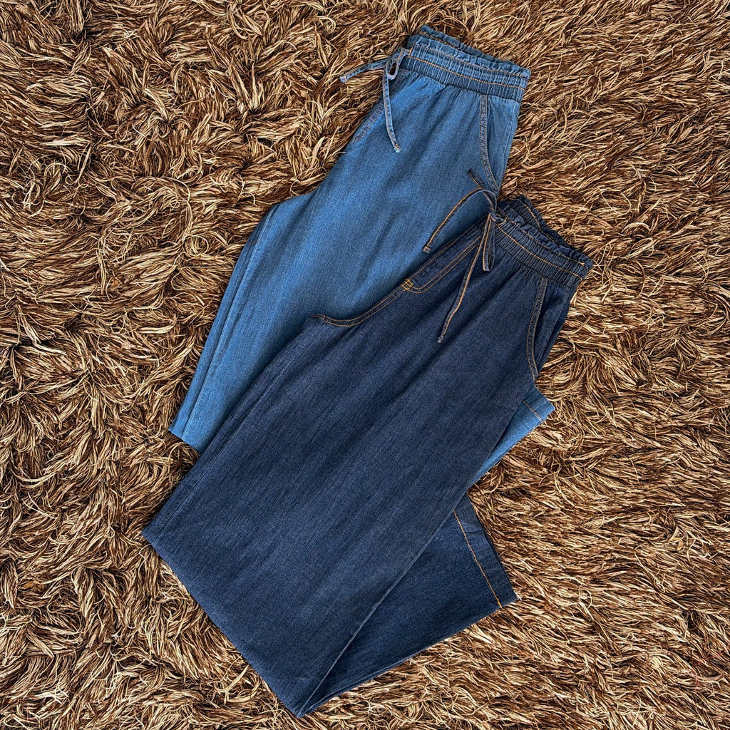 Pantalón mezclilla lazo