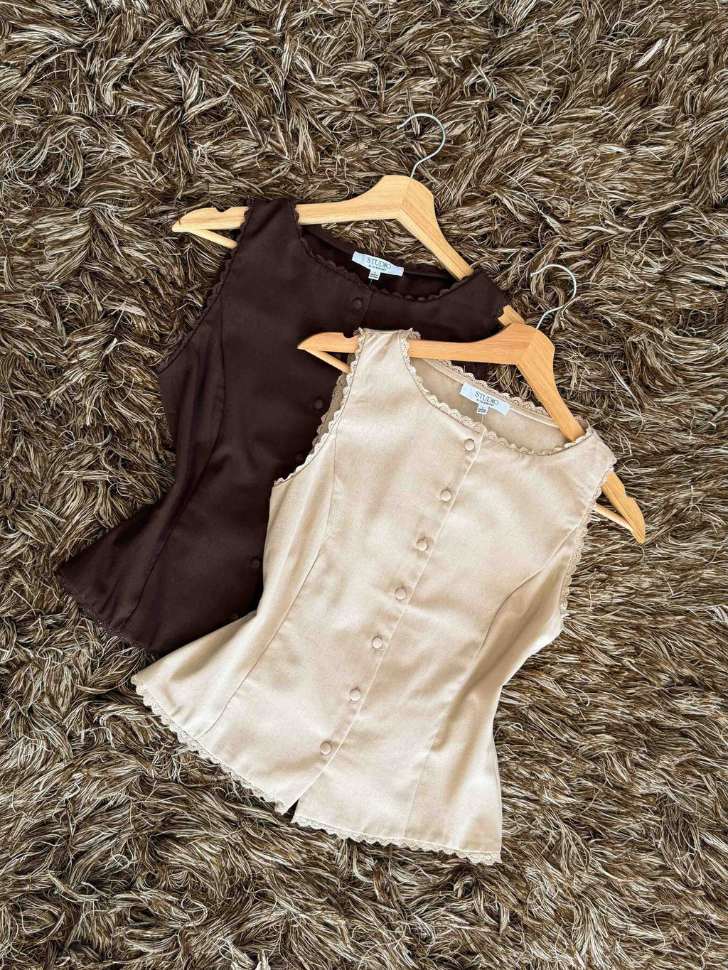 Blusa botones lino