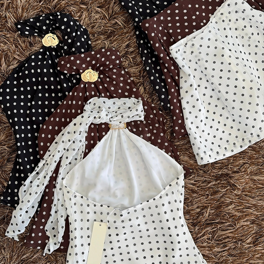 Set boleado hebilla cuello
