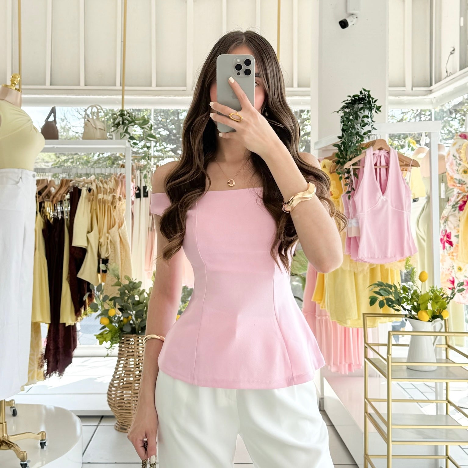 Blusa hombros caídos