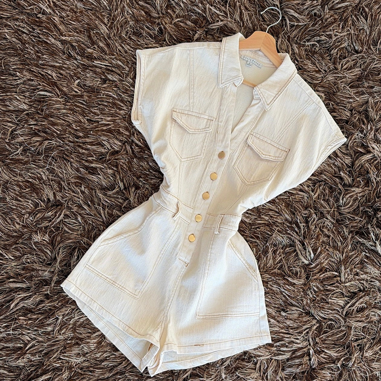 Jumper Demin Botones