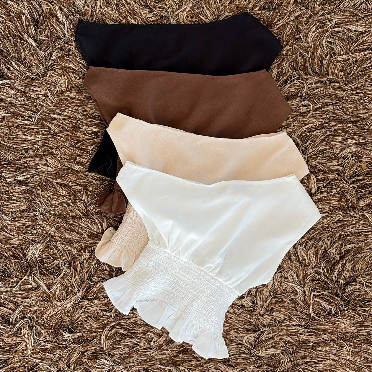 Blusa hombros resorte