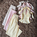 Set pantalón blusa Halter