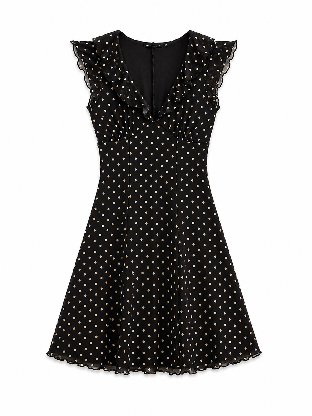 Vestido lunares Olán pecho