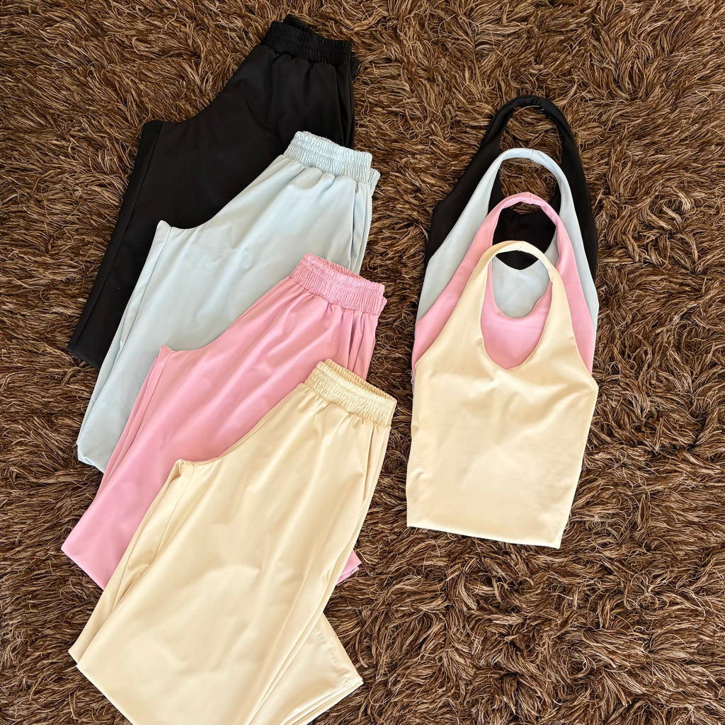 Set deportivo halter