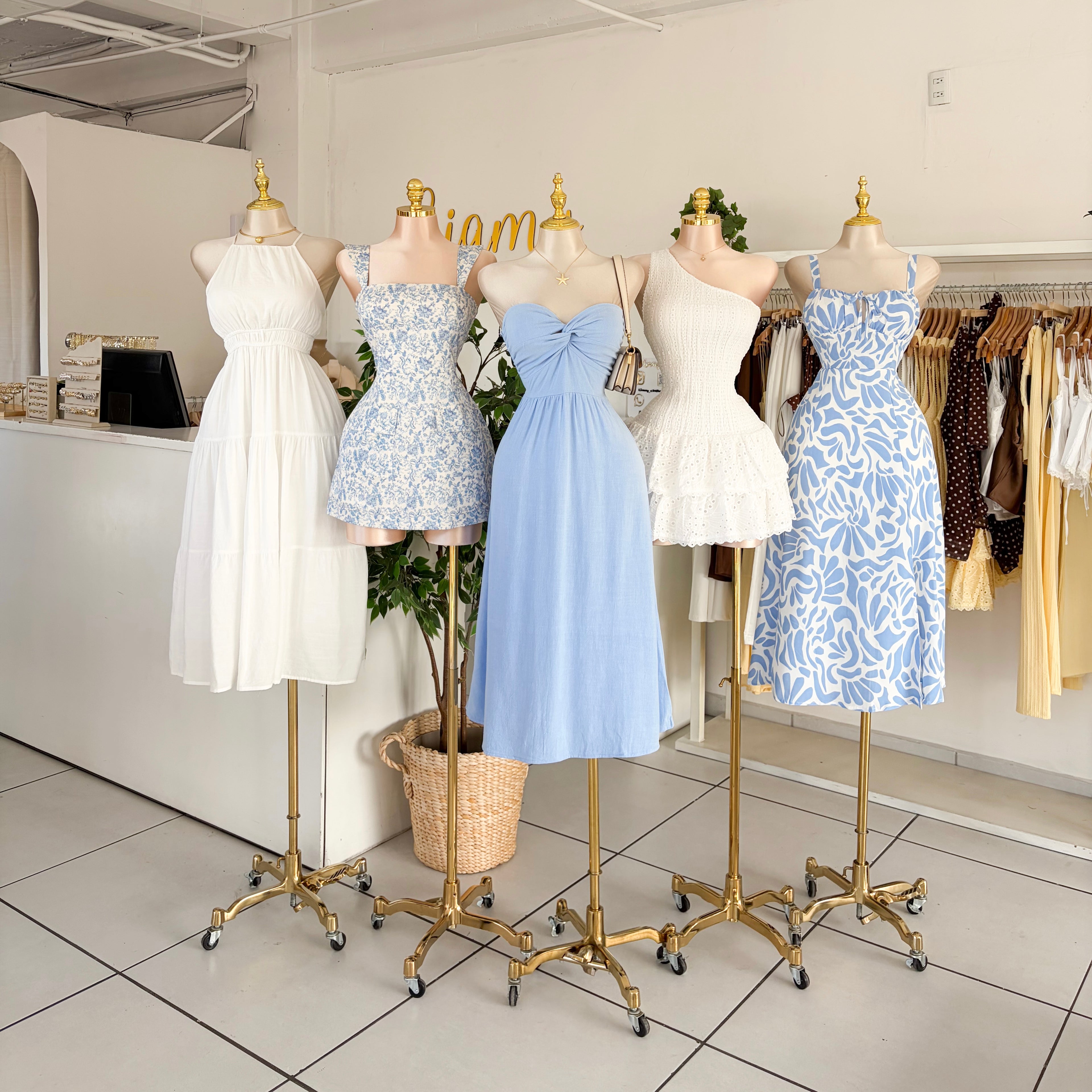 Vestido straple largo