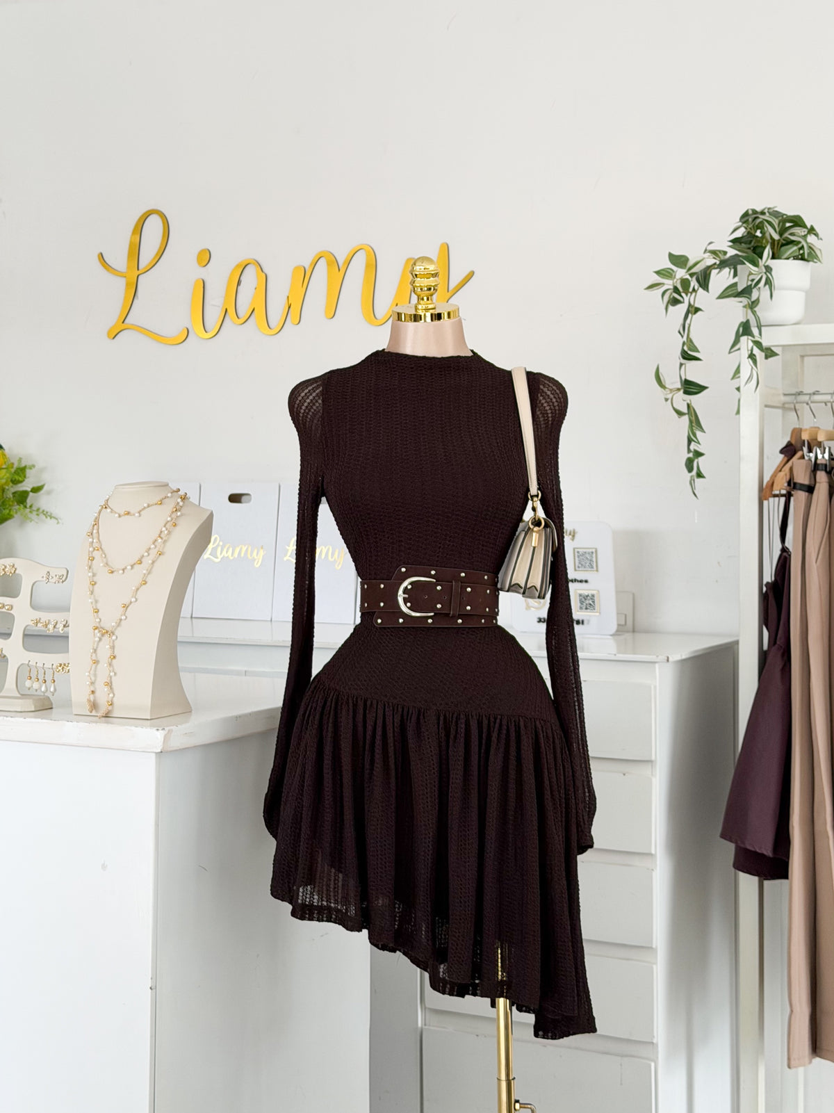 Vestido fajo