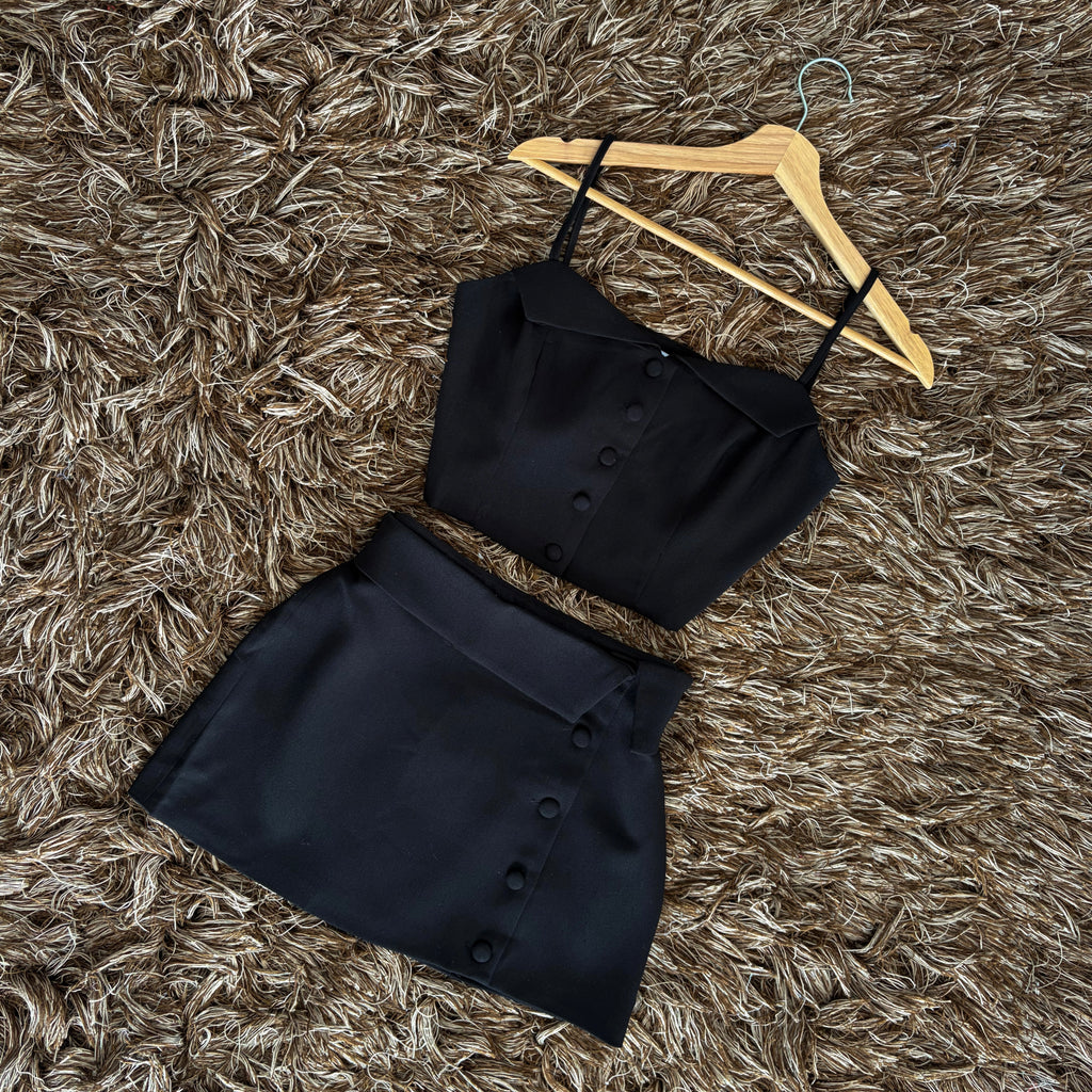 Set botones negro
