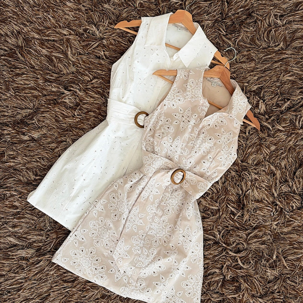 Vestido figuras fajo