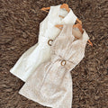 Vestido figuras fajo