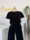 Blusa básica oversize