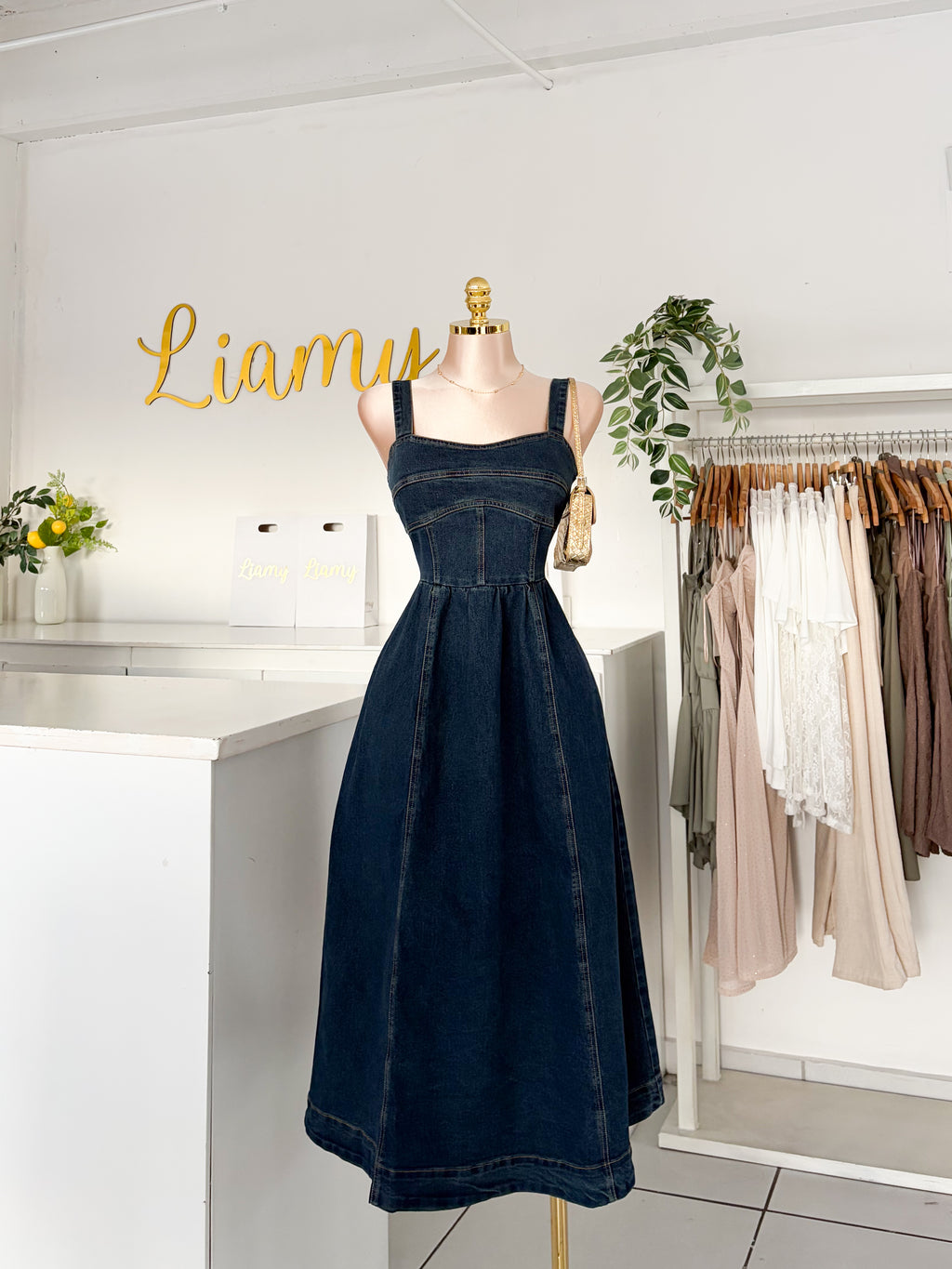 Vestido mezclilla