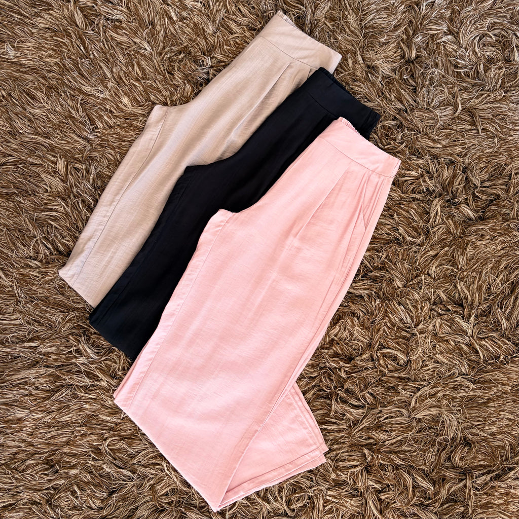 Pantalon pinzas resorte