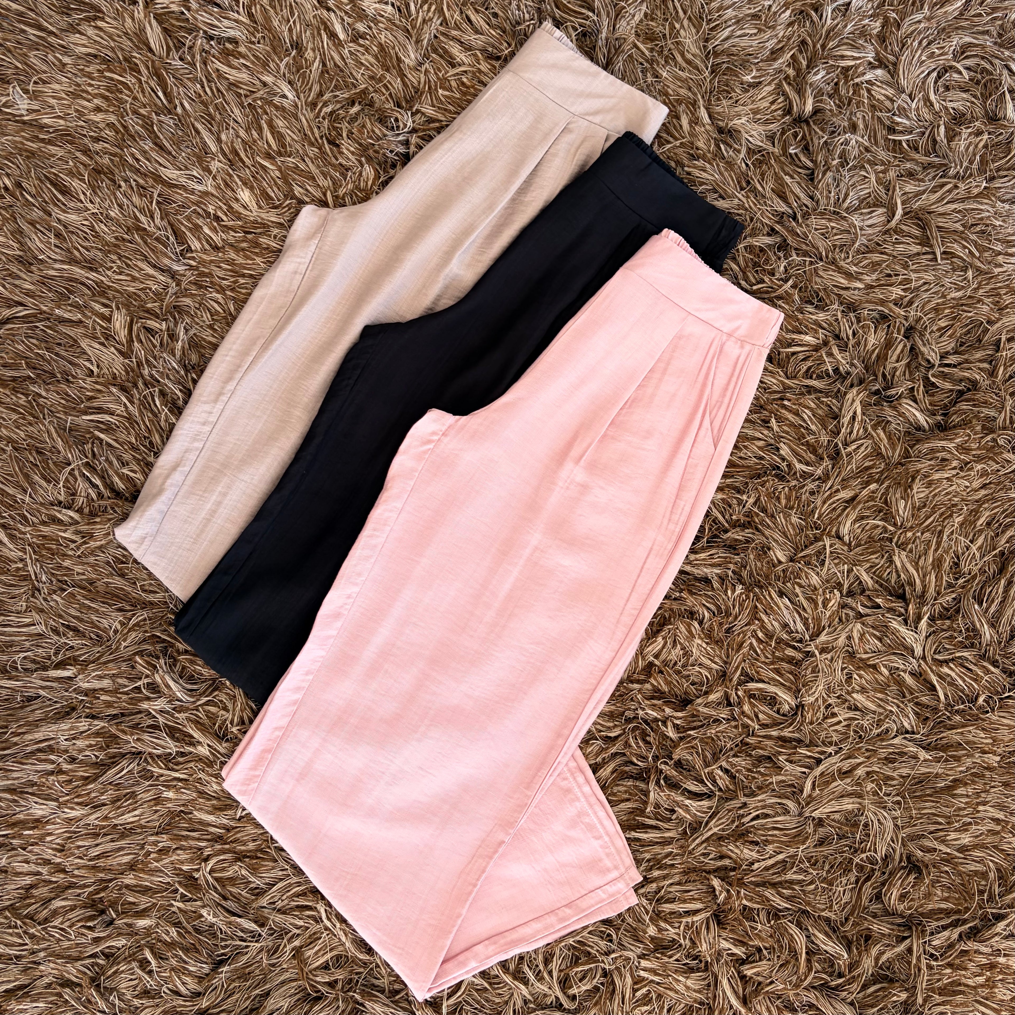 Pantalon pinzas resorte
