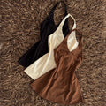 Vestido Halter estoperoles