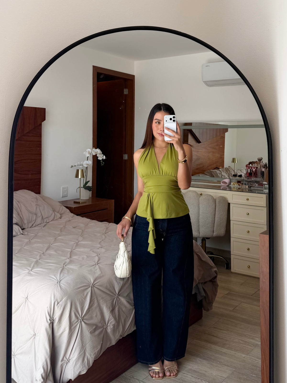 Blusa Halter tira