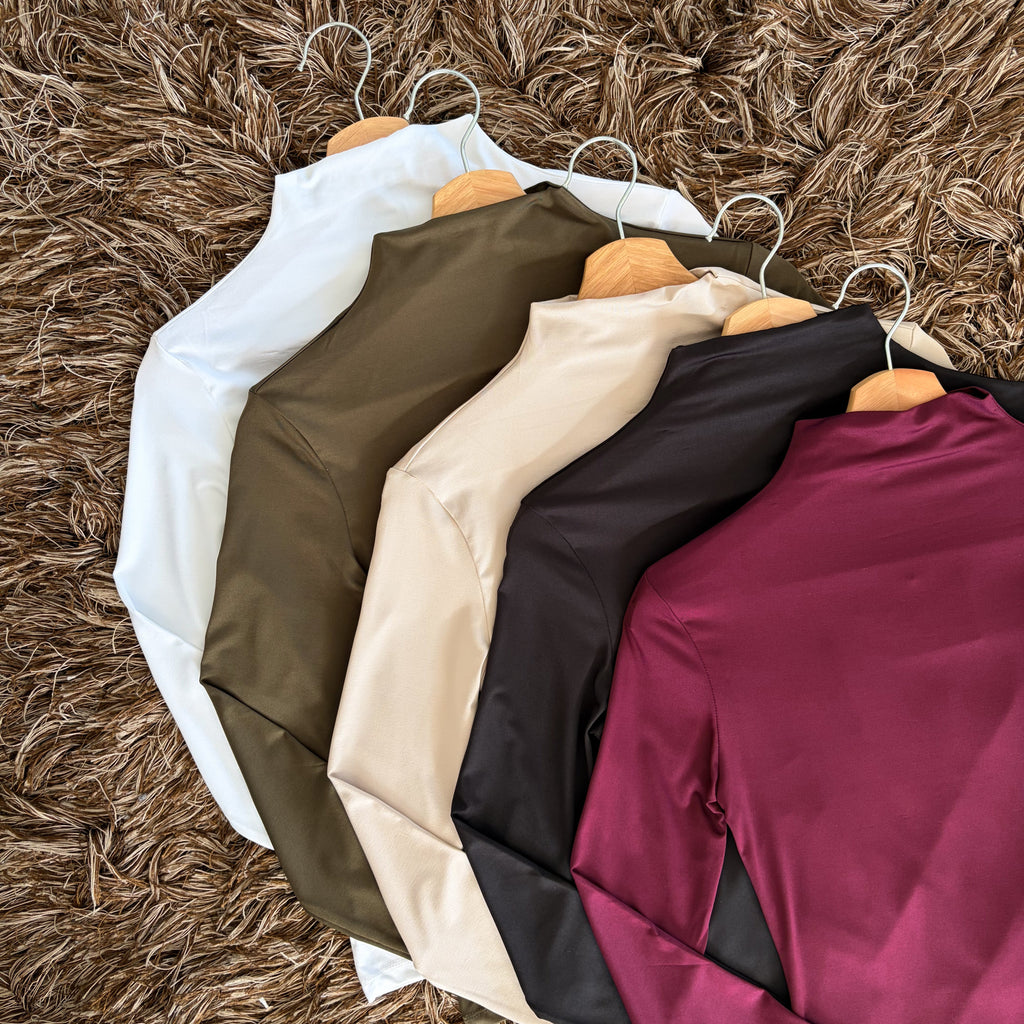 Blusa cuello tortuga