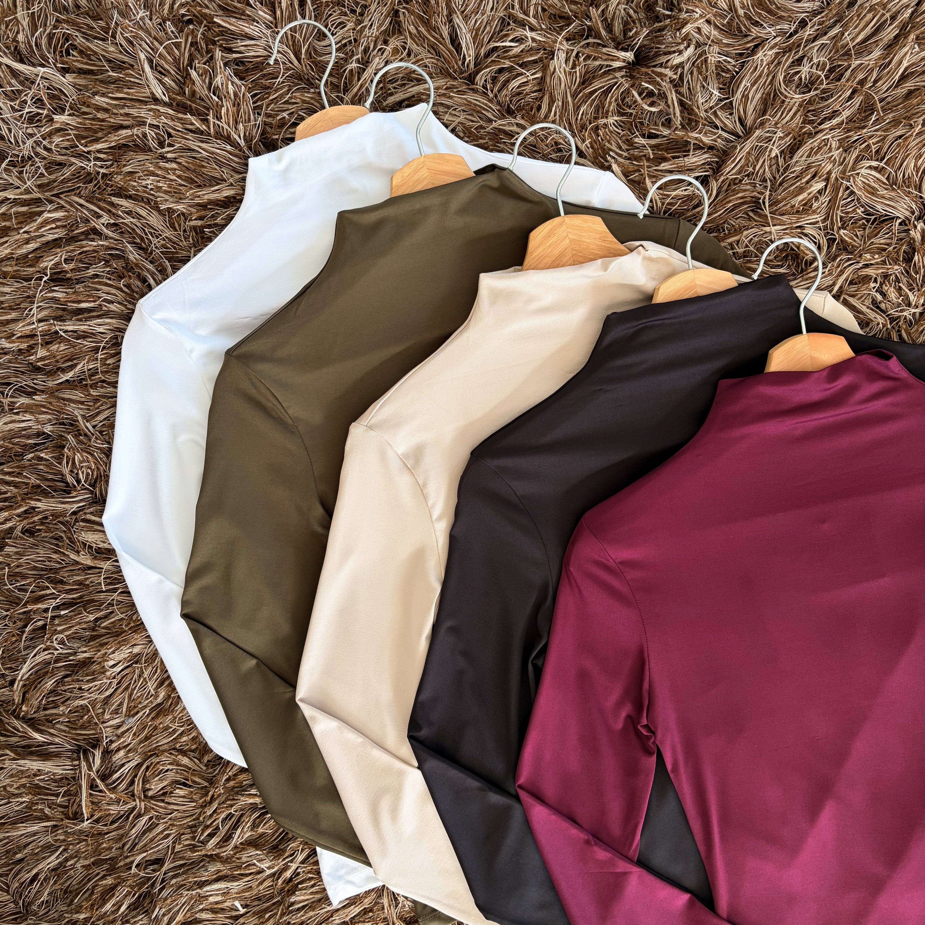 Blusa cuello tortuga