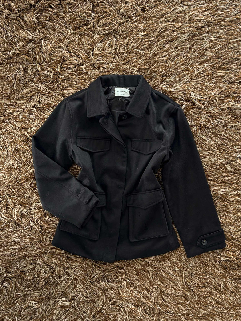 Cazadora bolsillos