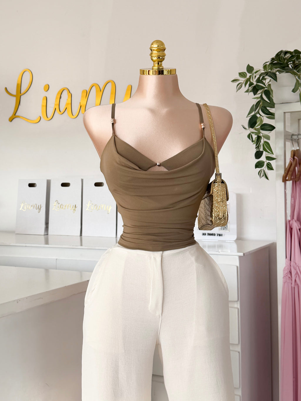 Blusa pecho holgado