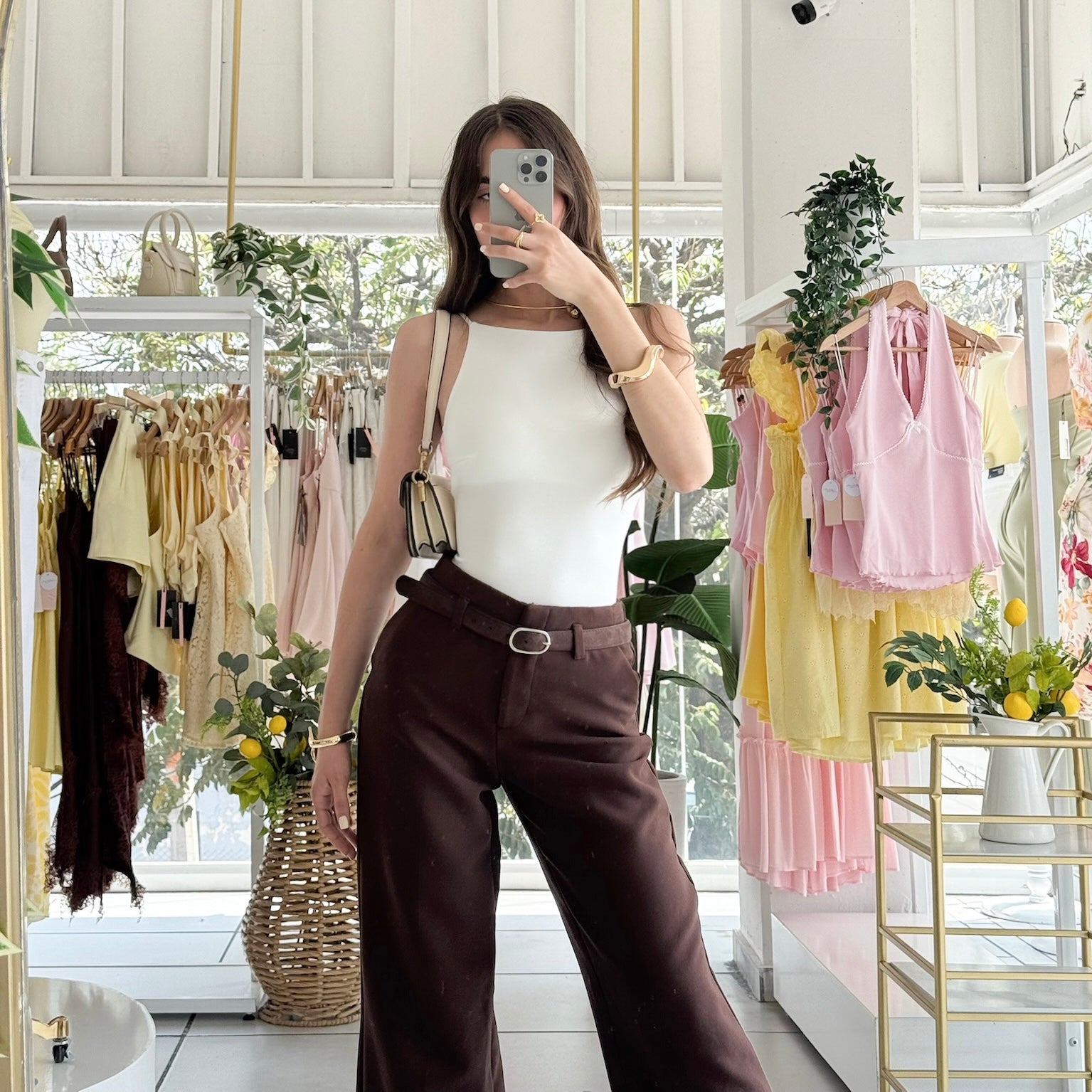 Pantiblusa cuello recto