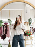 Blusa detalles encaje