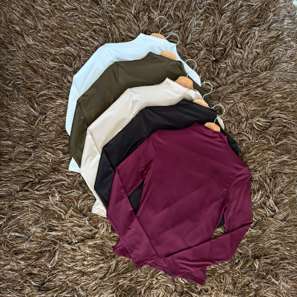 Blusa cuello tortuga