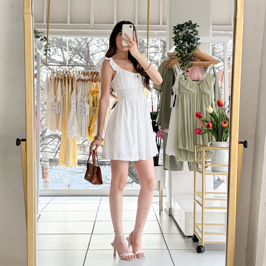 Vestido campesino corto