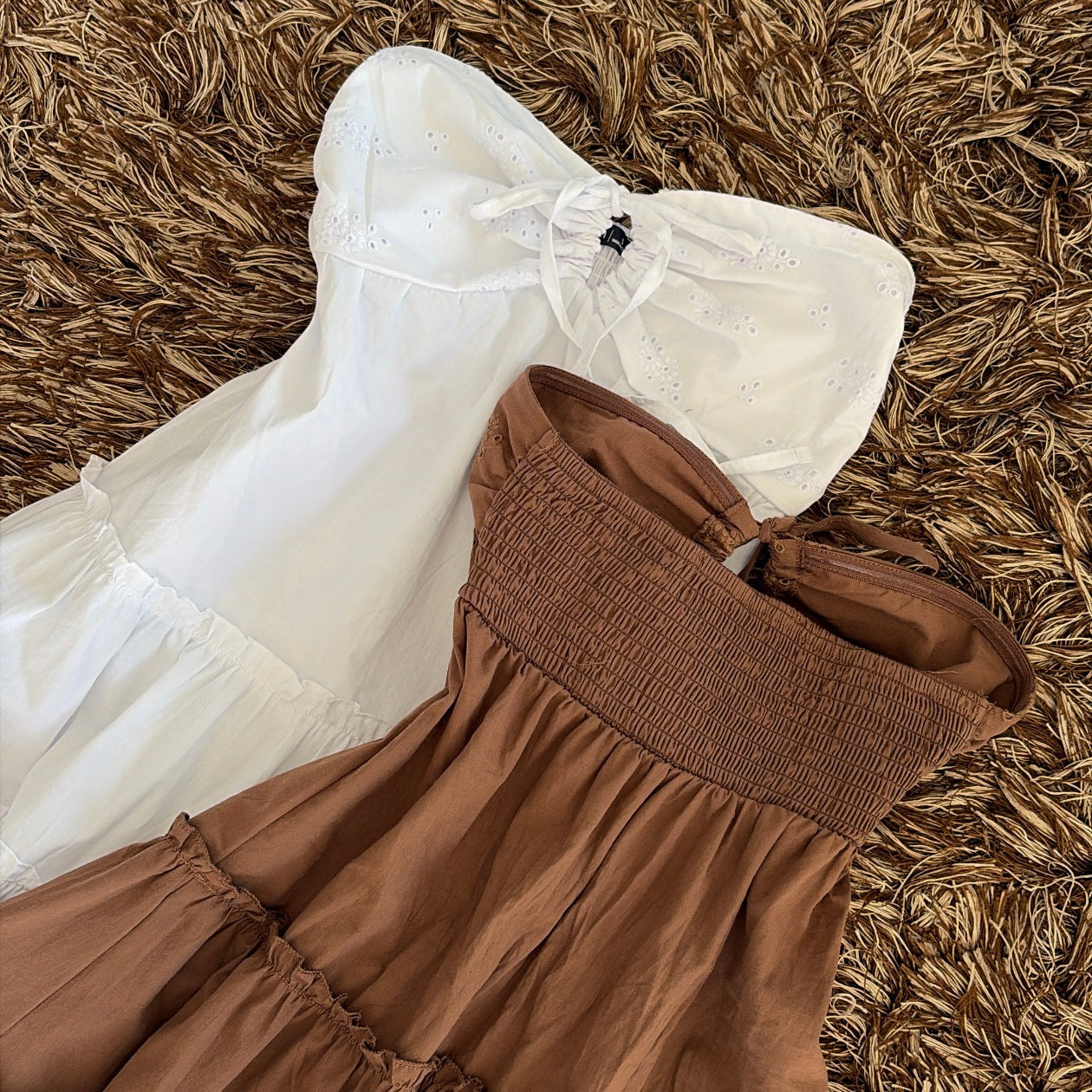 Vestido straple corto