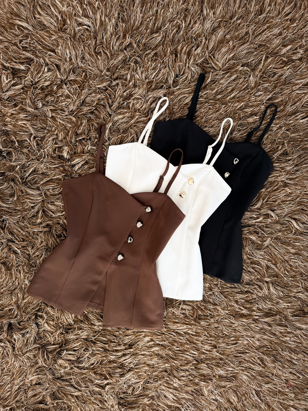 Blusa tirantes botones