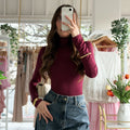 Blusa cuello tortuga