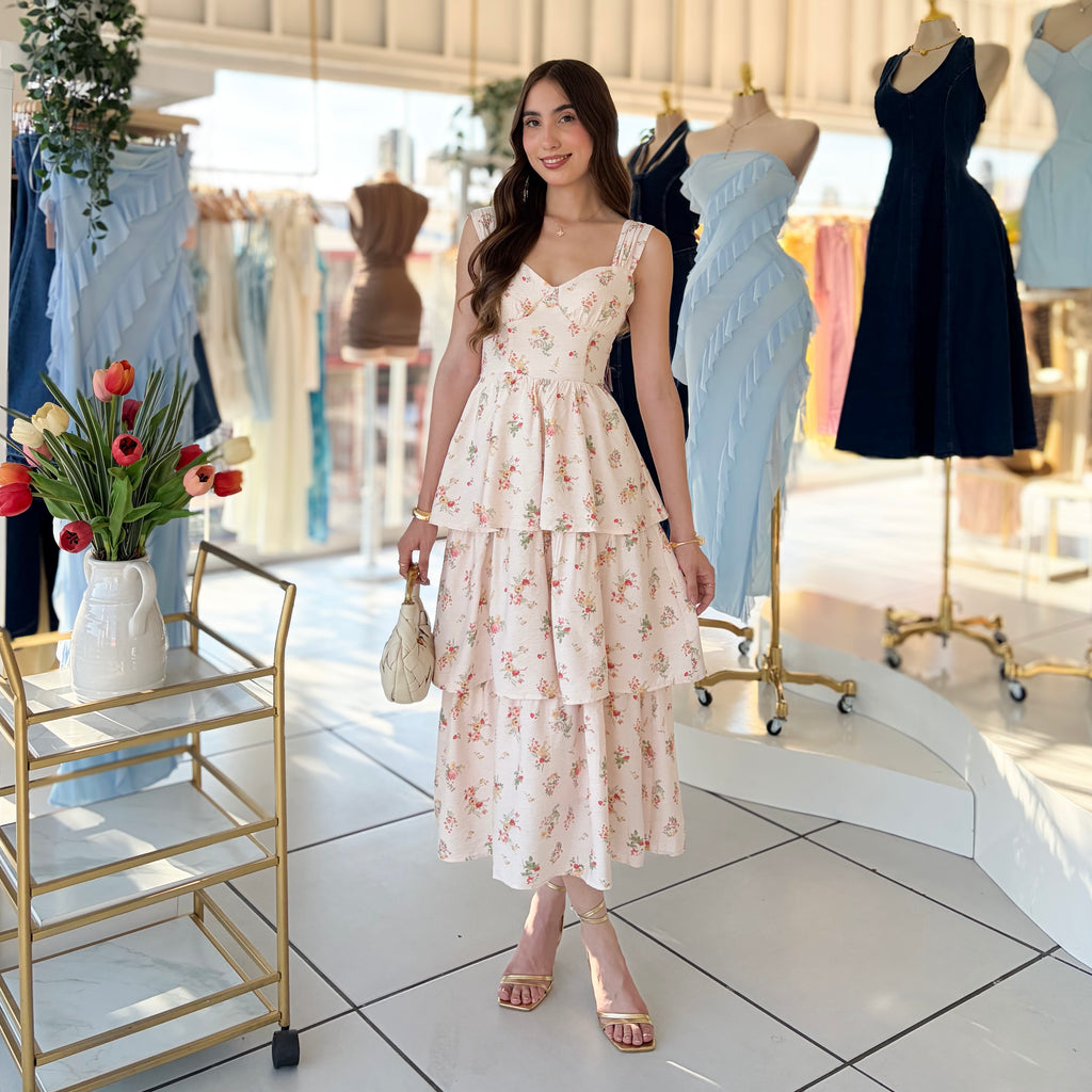 Vestido flores Olanes