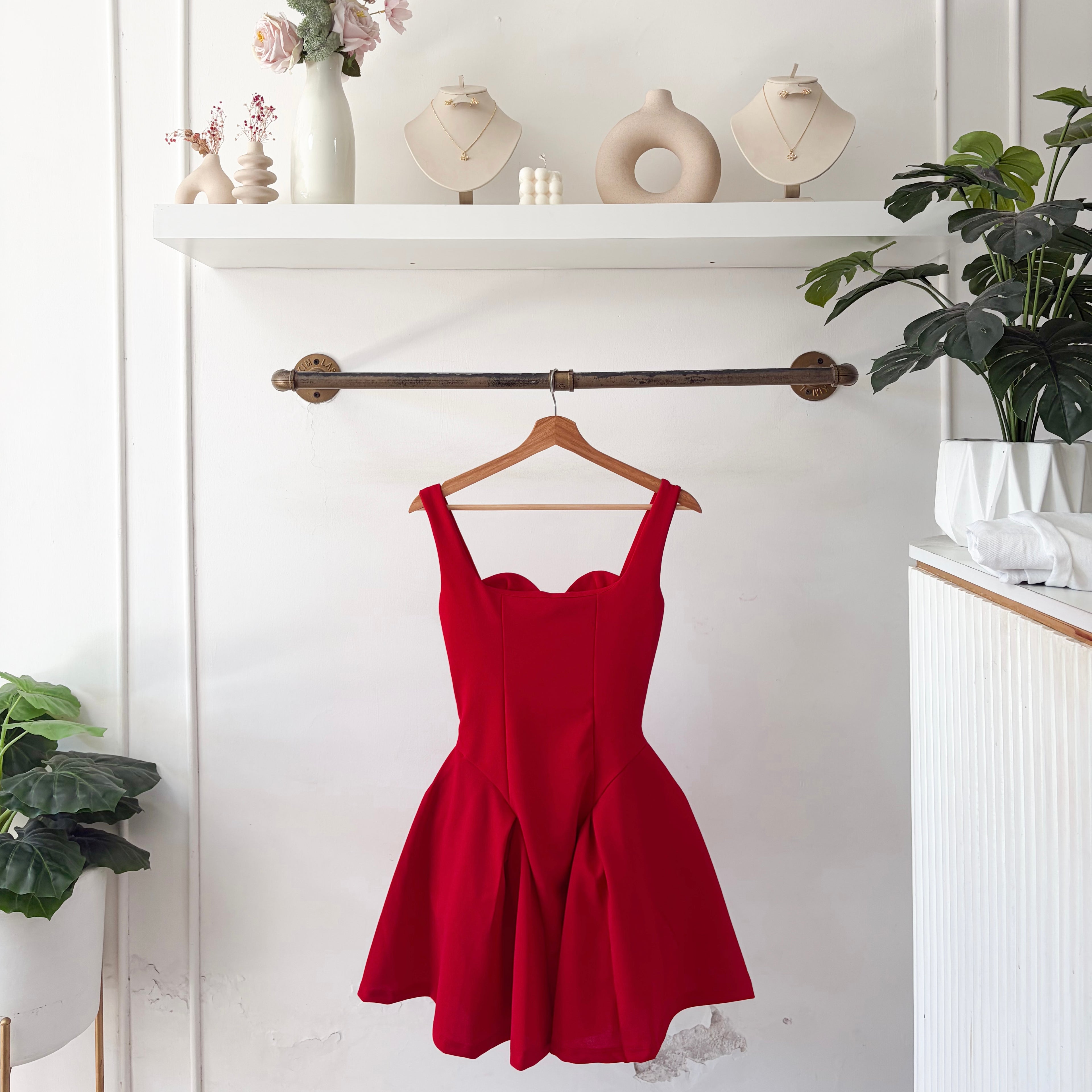 Vestido Pecho corazón