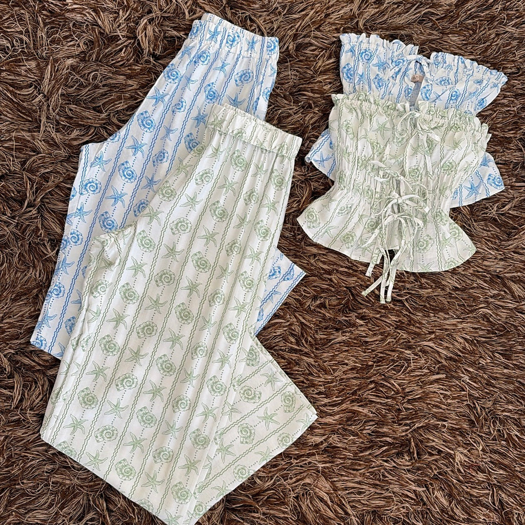 Set estampado playa