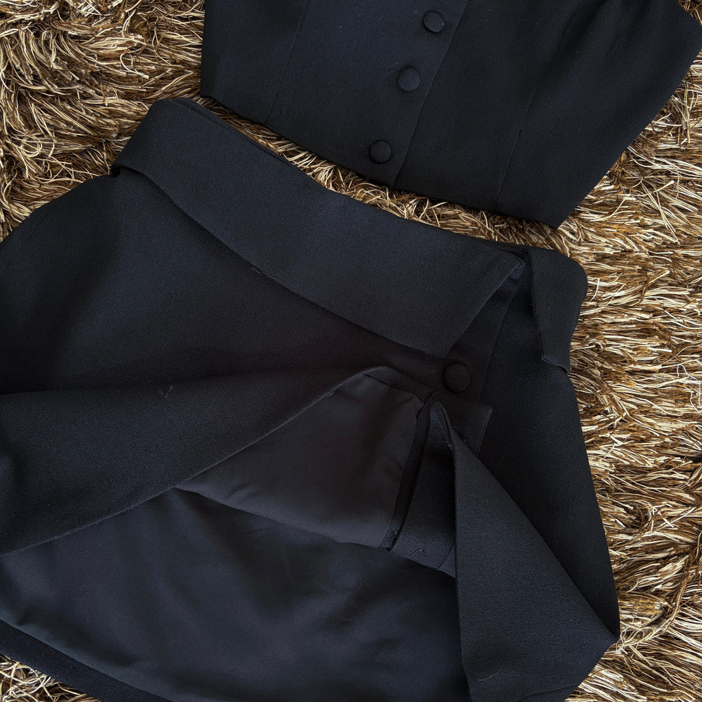 Set botones negro