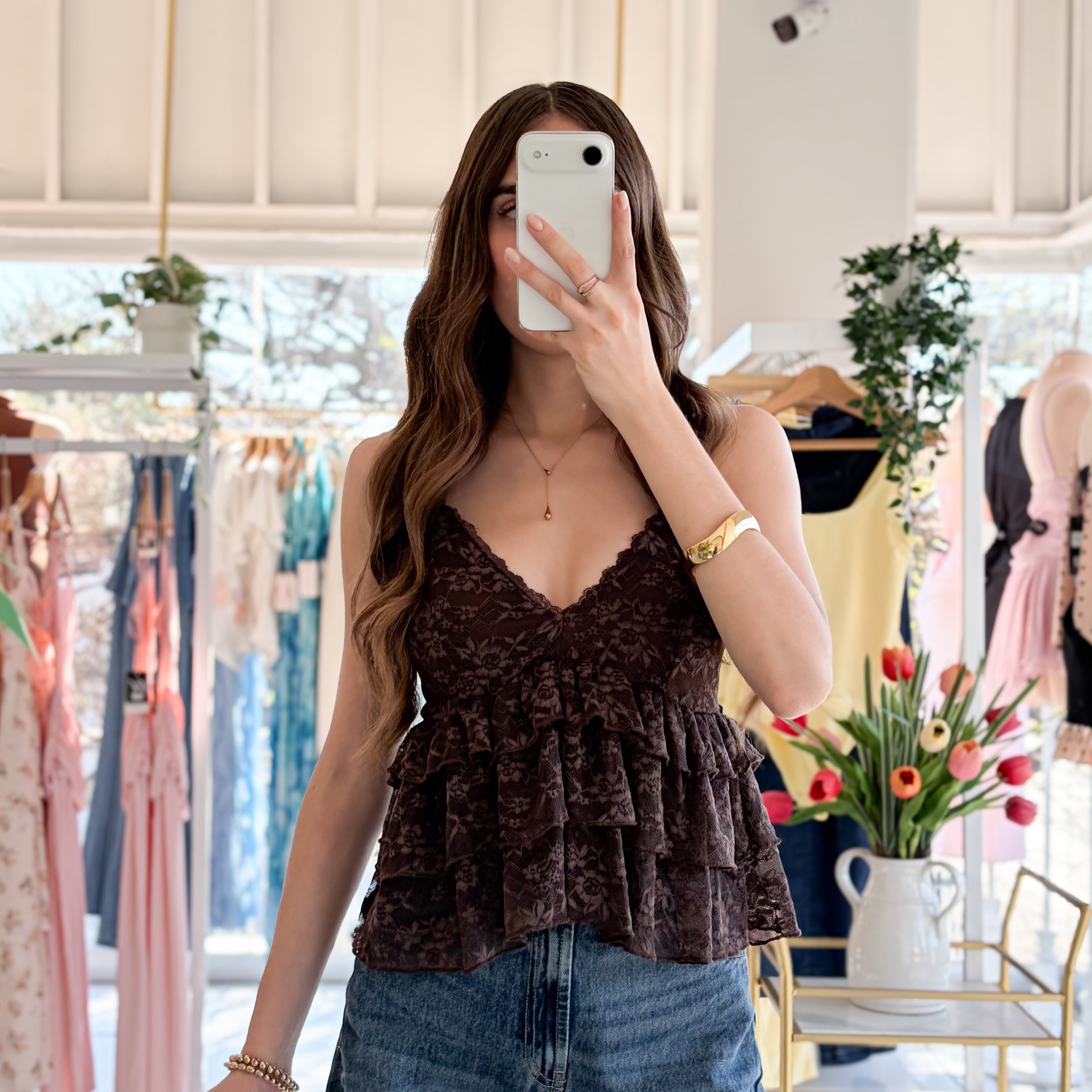 Blusa Olanes encaje