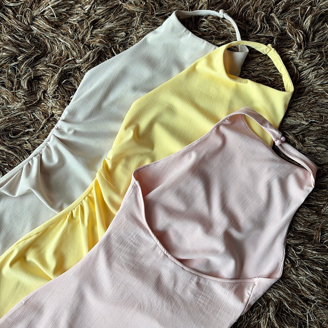 Vestido Halter largo