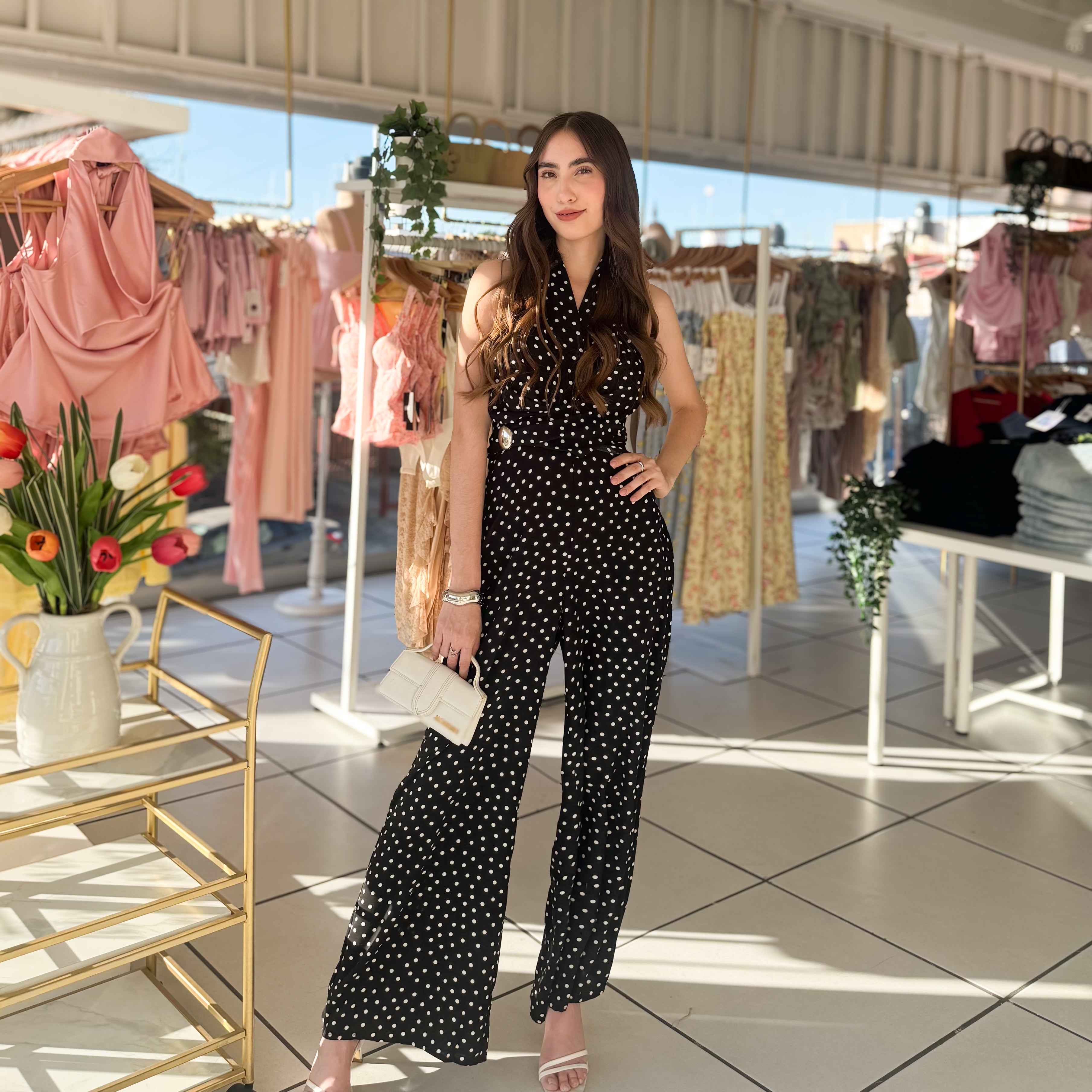 Palazzo puntos halter