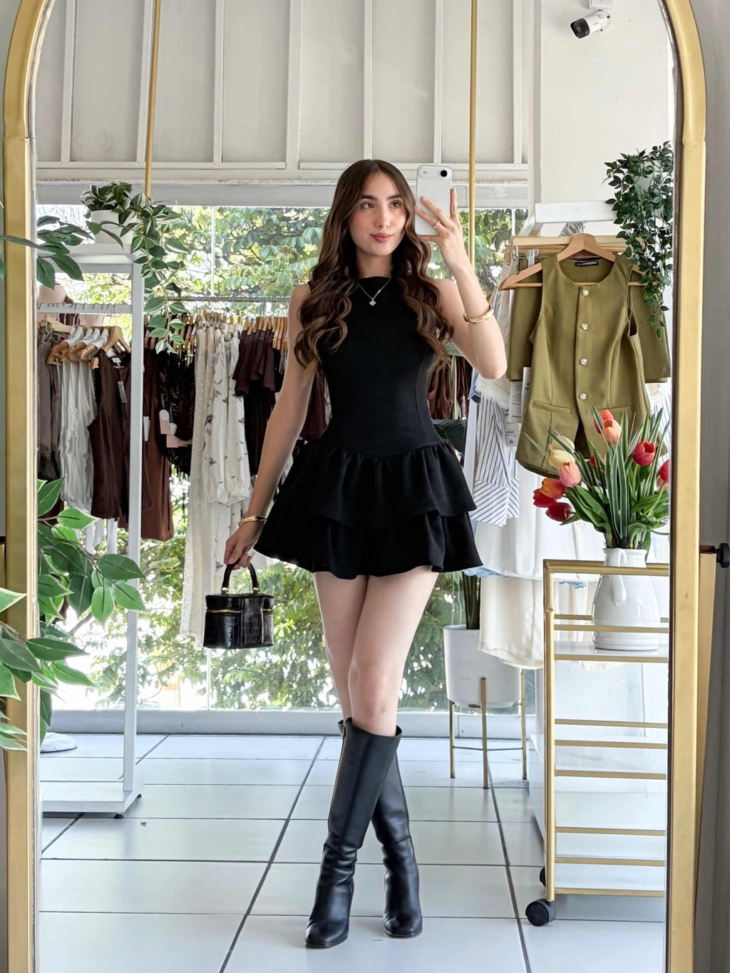 Vestido doble olan