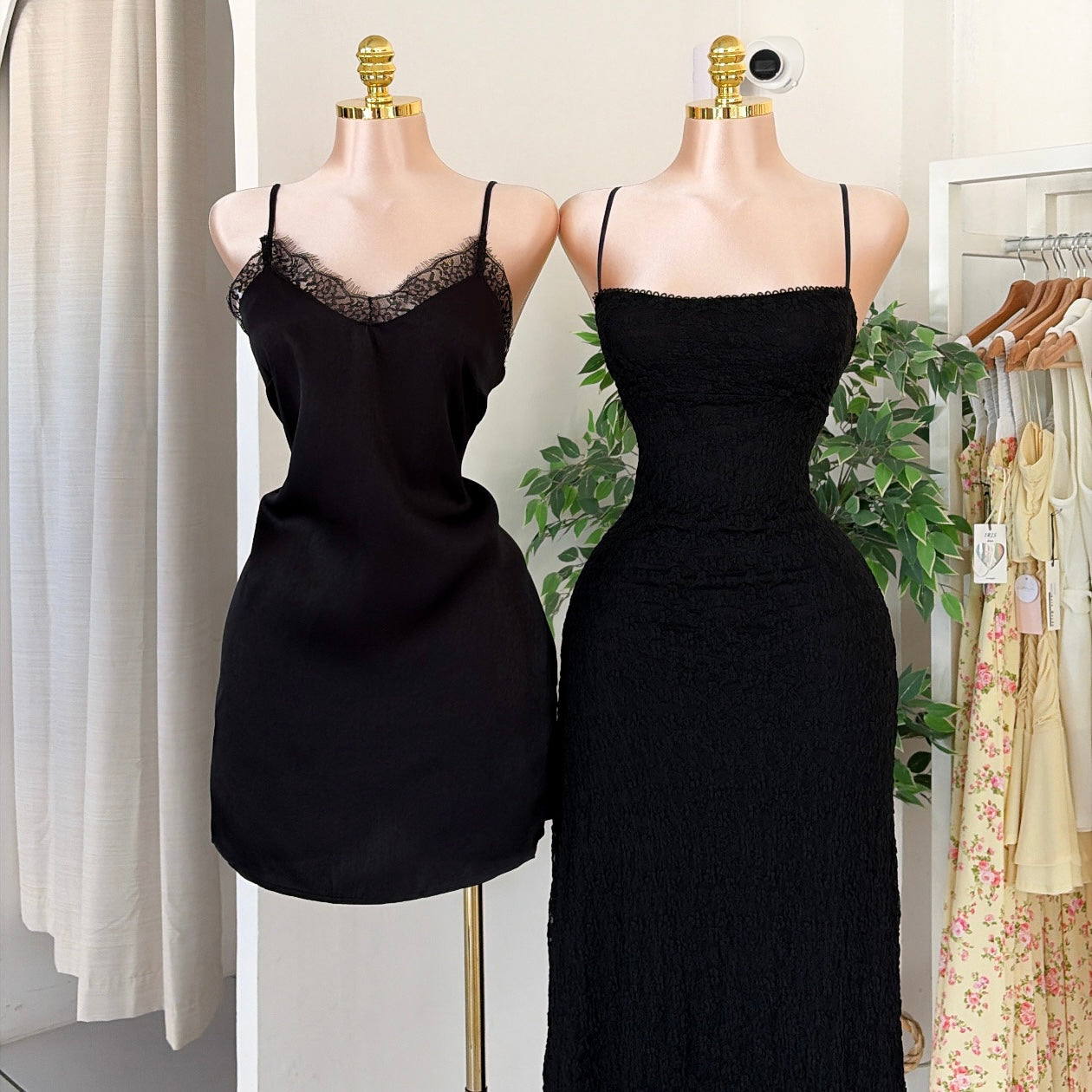 Vestido pecho encaje