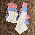 Set de blusa strapless