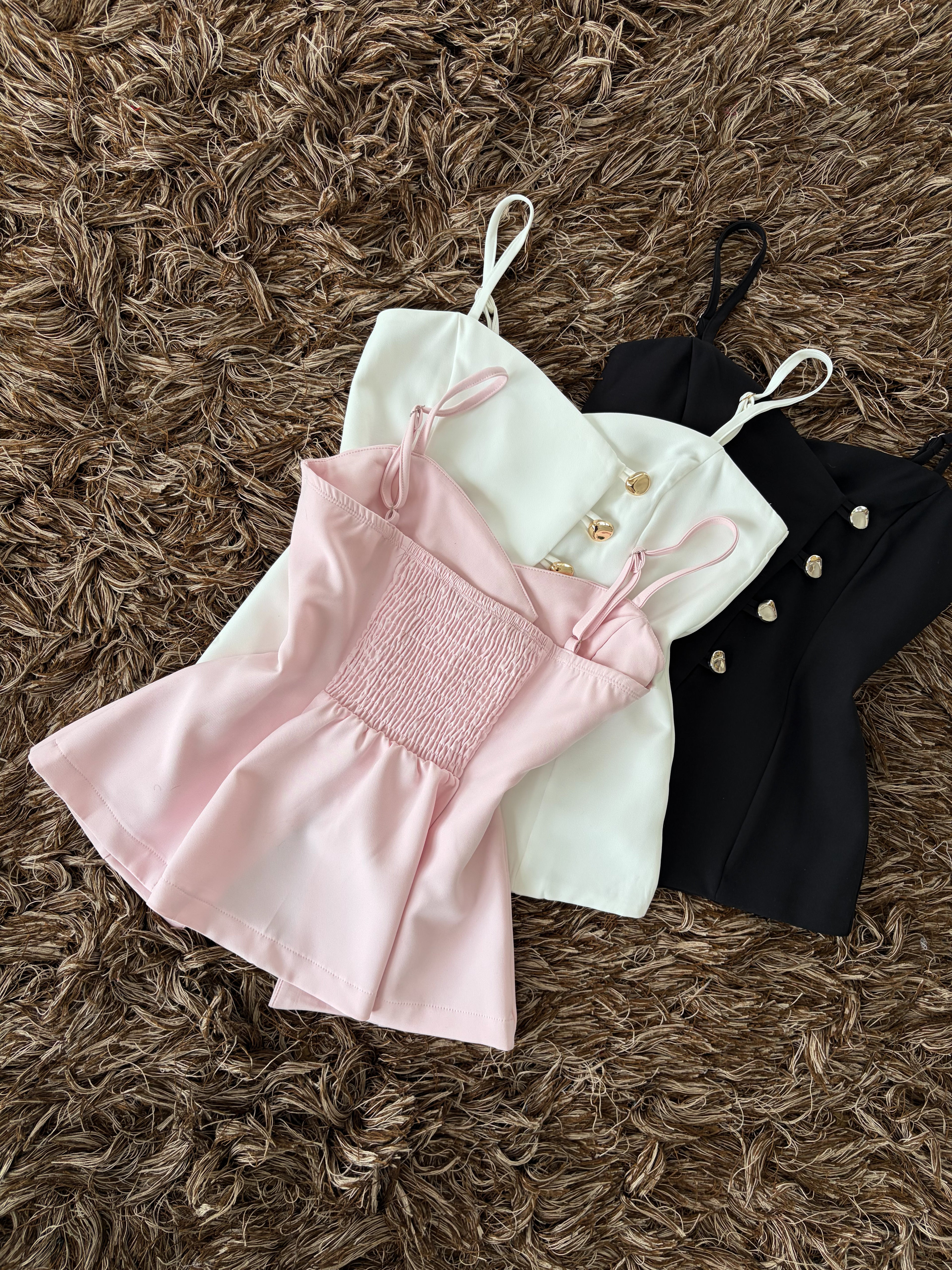 Blusa tirantes botones