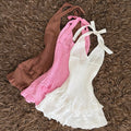 Vestido halter Olanes