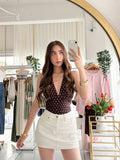 Blusa Halter puntos